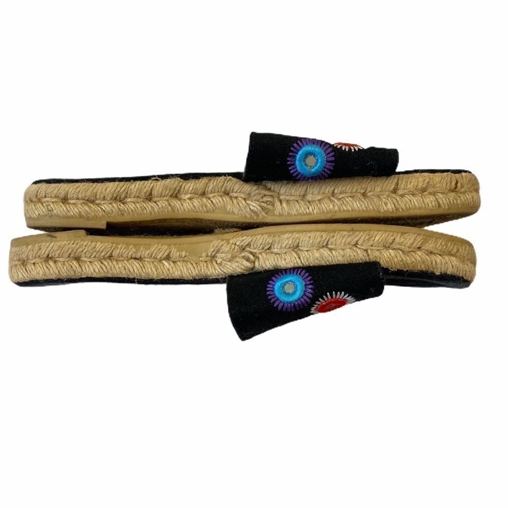 Andre Assous Embroidered Espadrille Slides - Picture 3 of 6